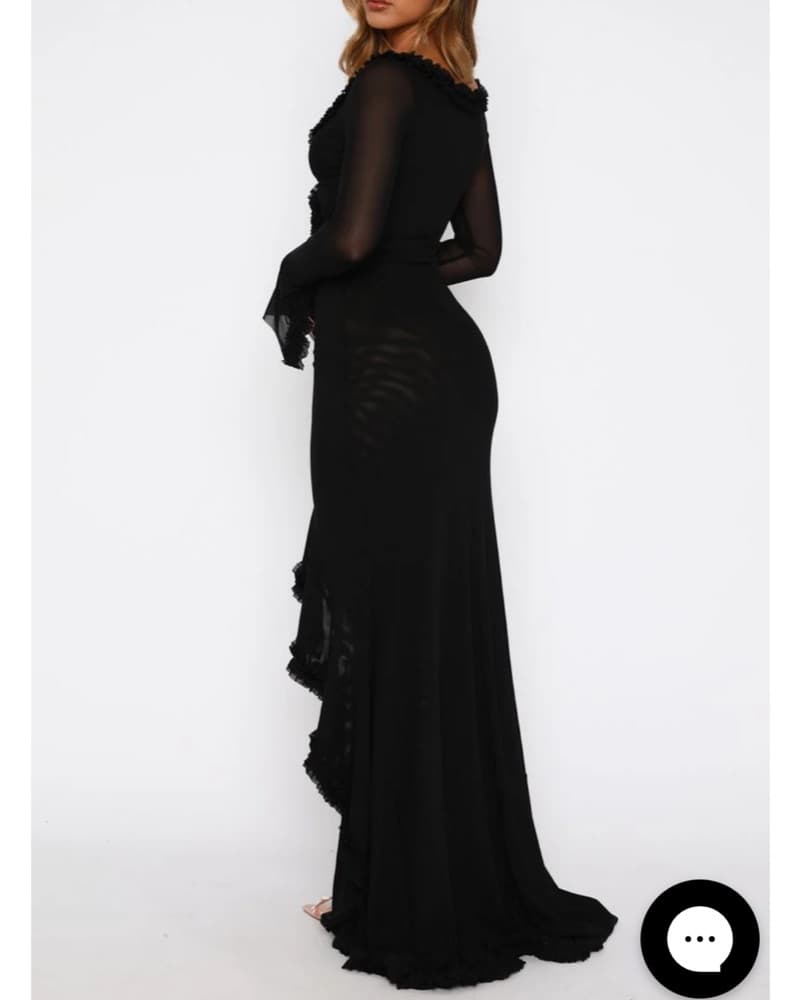 Black Whitefox Maxi Dress - Image 4