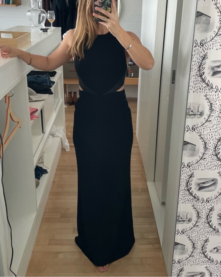 Alice & Olivia Adel Side Cutout Dress - Image 3