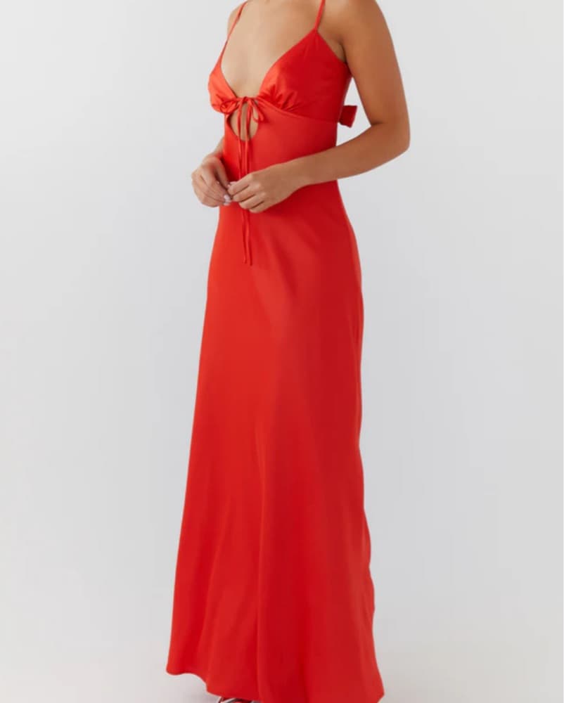  Red Maxi Dress - Image 2
