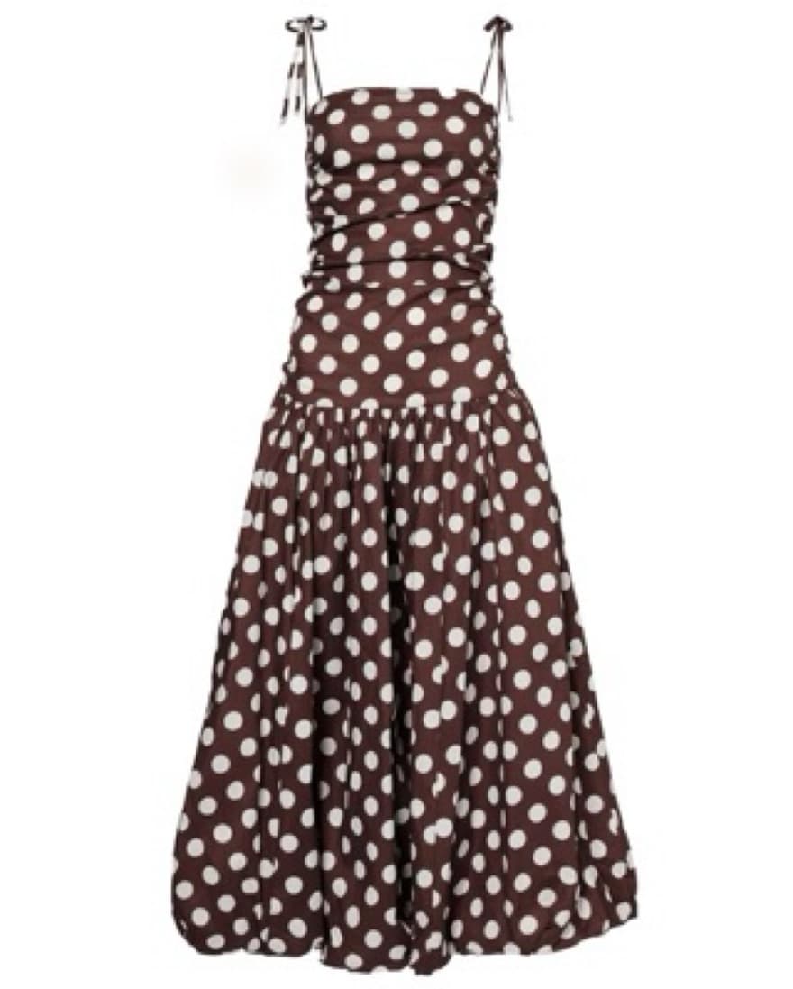Polka Dot Puffball Dress - Image 1