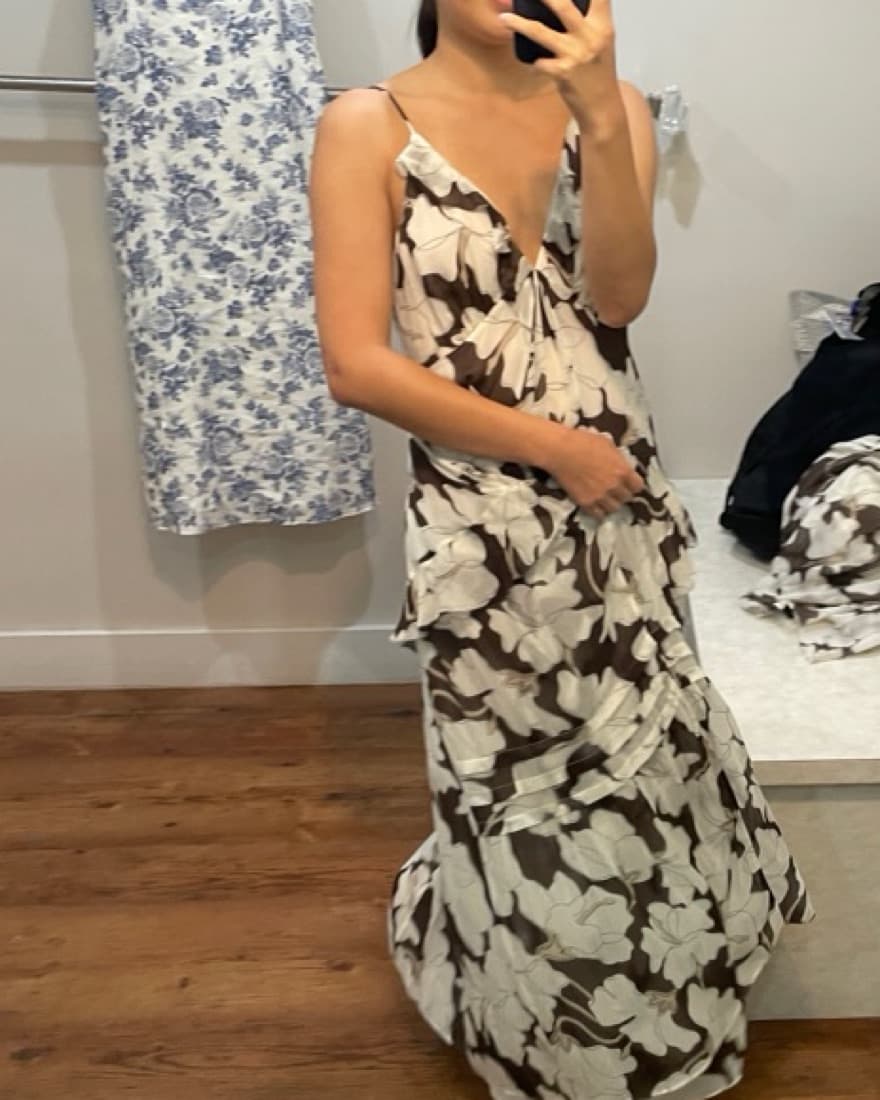 Rails Boa dress In mocha XS  - Image 4