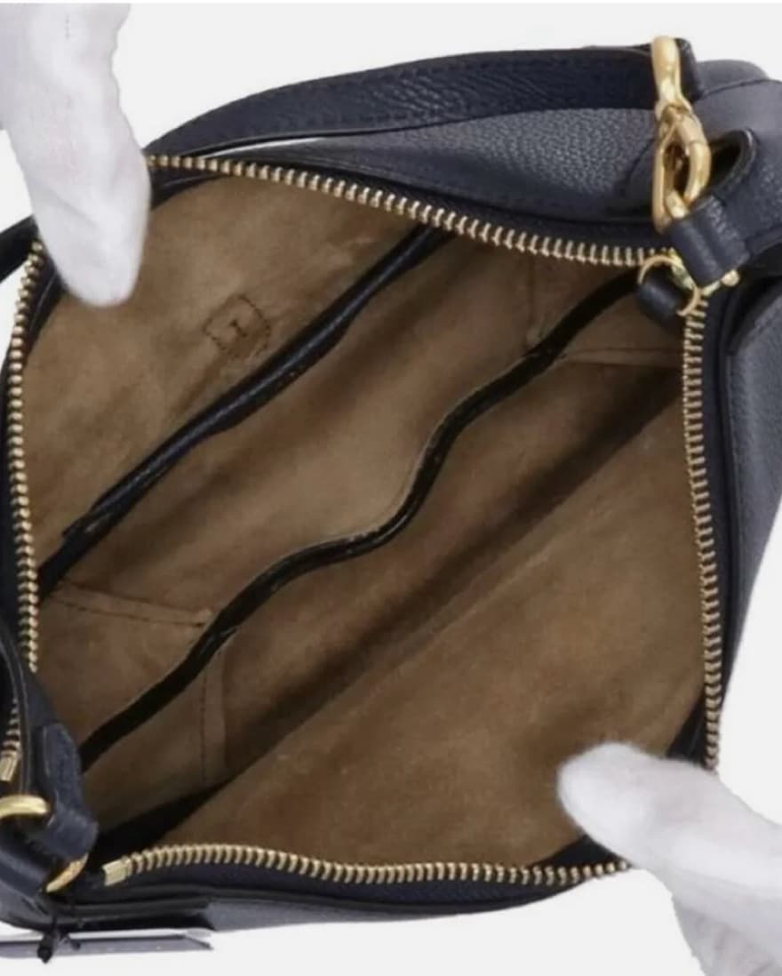 Polo ID Mini Shoulder Bag Navy Blue - Image 2