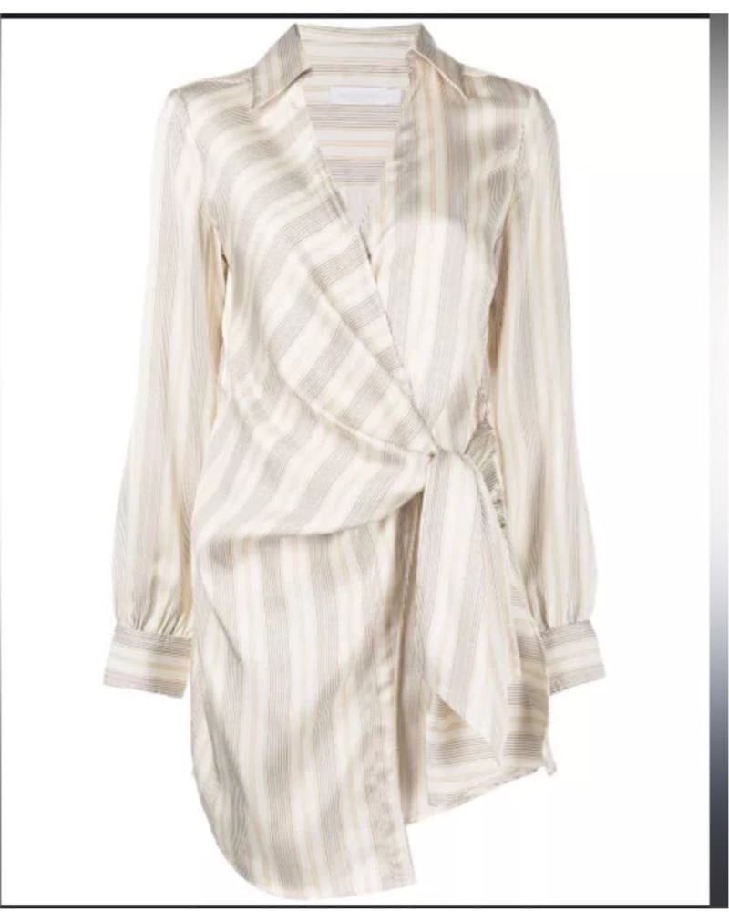 Jonathan Simkhai Tie Waist Mini Dress - Image 3