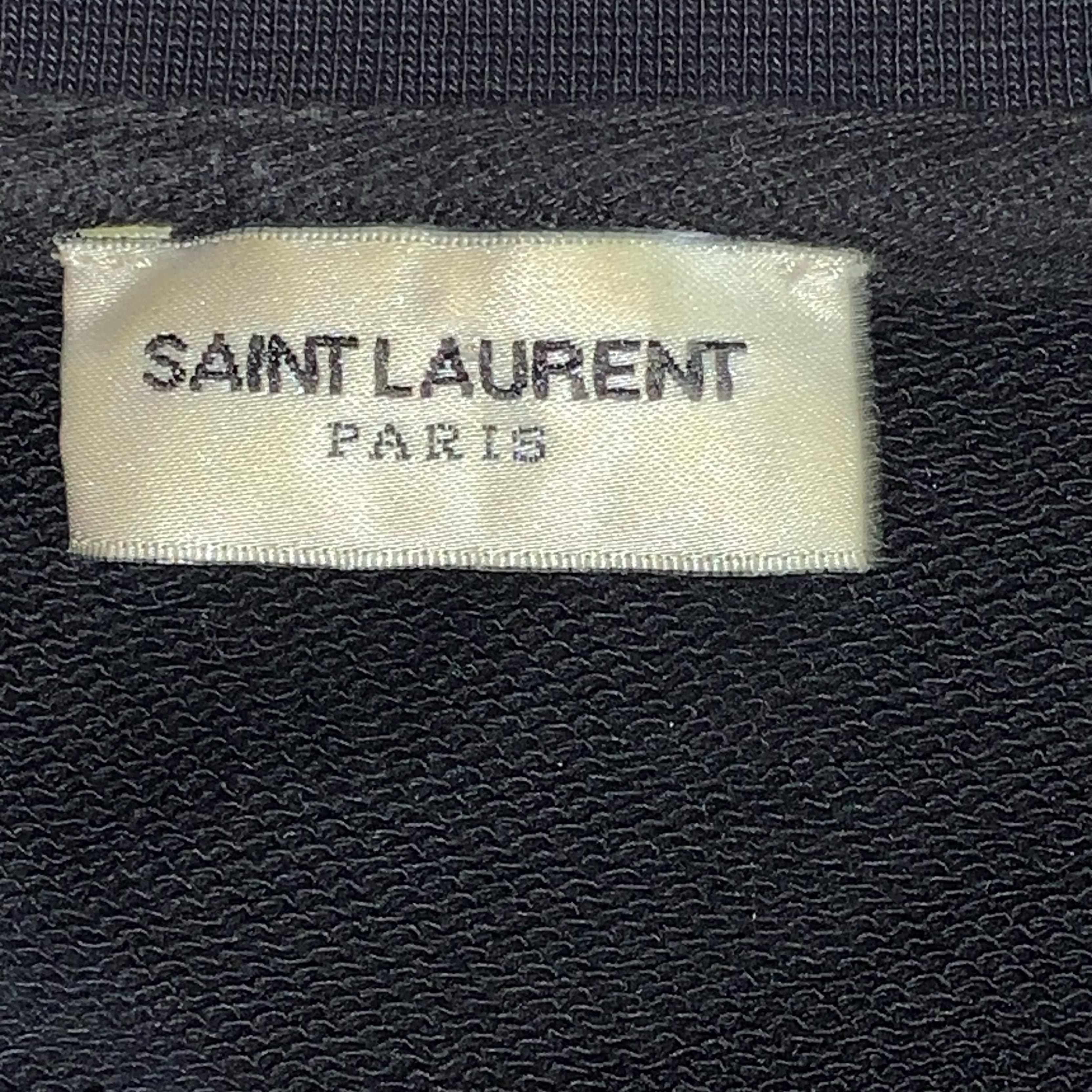 SAINT LAURENT size L zipper sweatshirt - Image 2