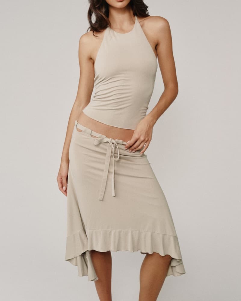 carrie skirt sage  - Image 5
