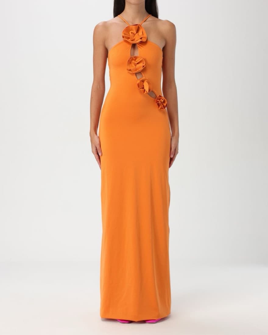 Maygel Coronel Orange Dress - Image 1