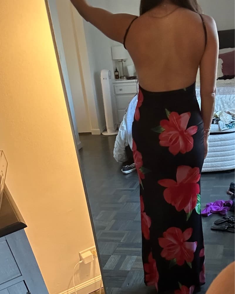 Red Rose Revolve Dress  - Image 2