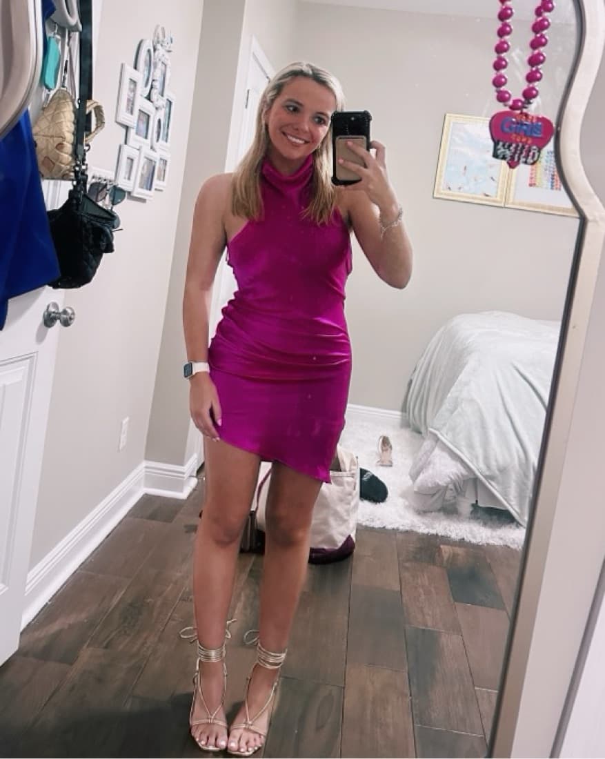 Amanda Uprichard Hot Pink Samba  - Image 1