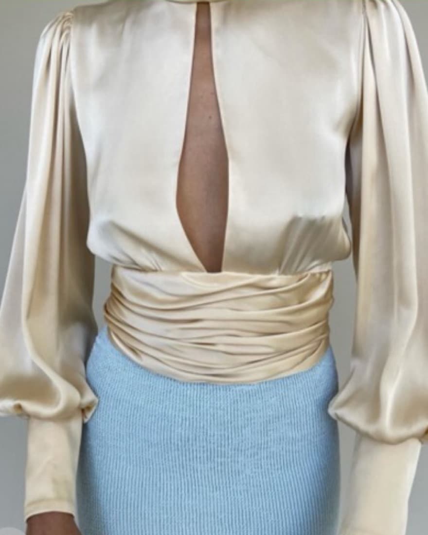 Orseund Iris Night Out Blouse XS - Image 2