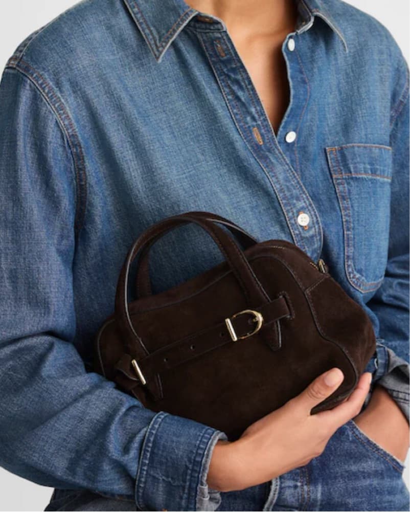 Mini Belted Buckle Purse - Image 3