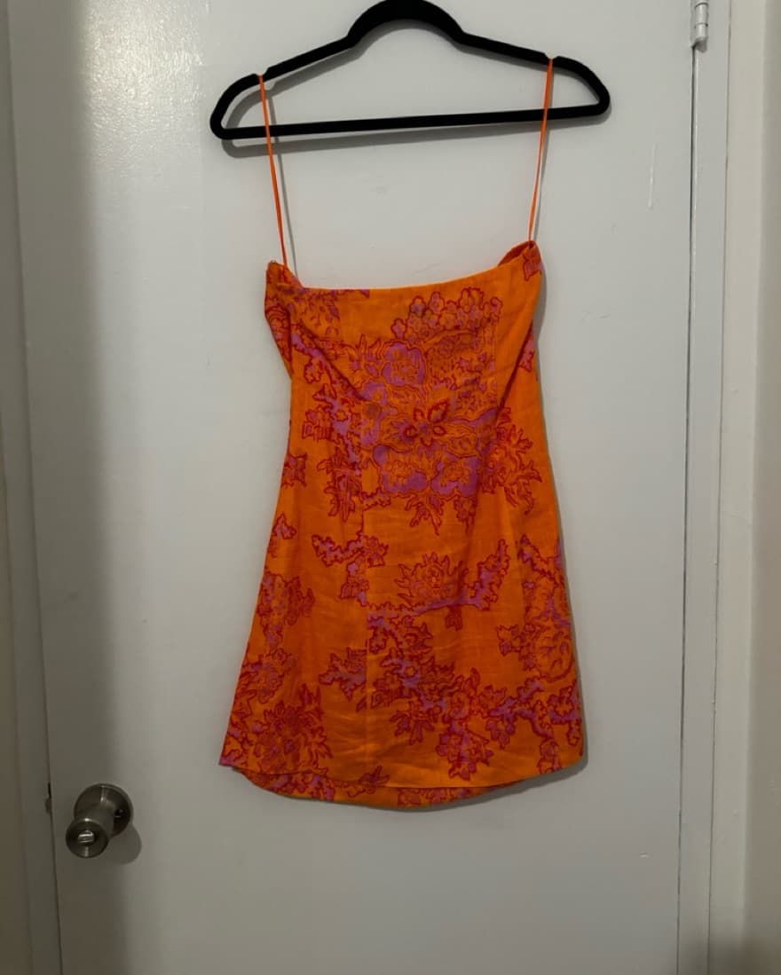 Rhode print mini dress - Image 3