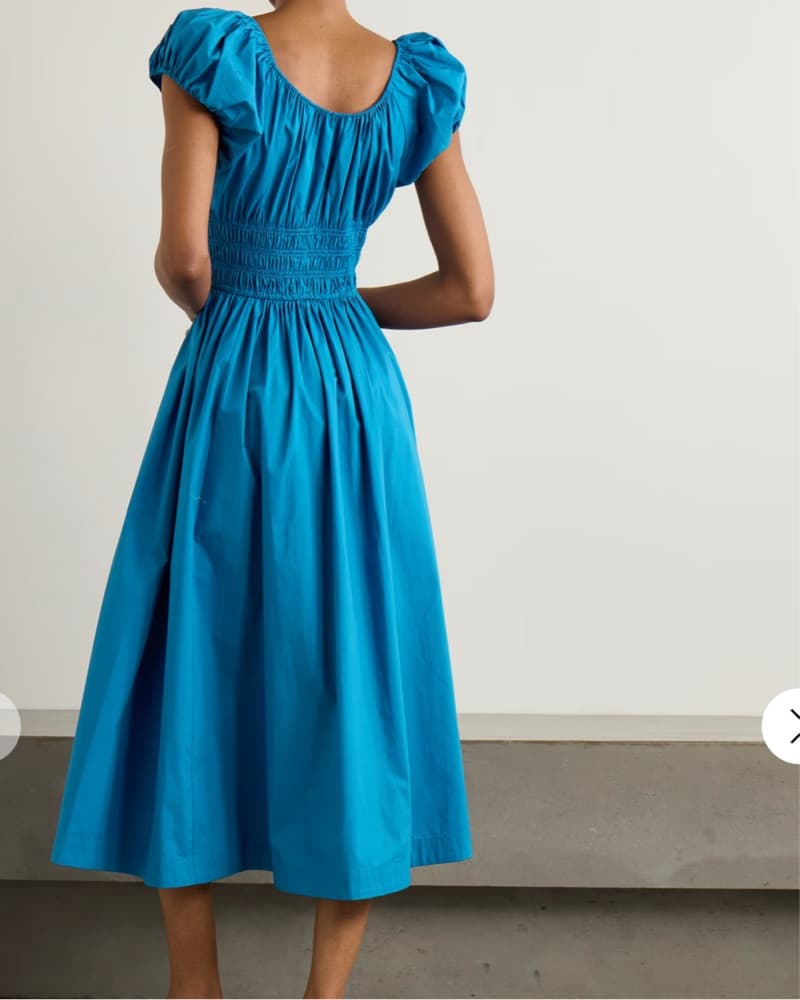 Doen Cobalt Blue Quinn Midi Dress - Image 2