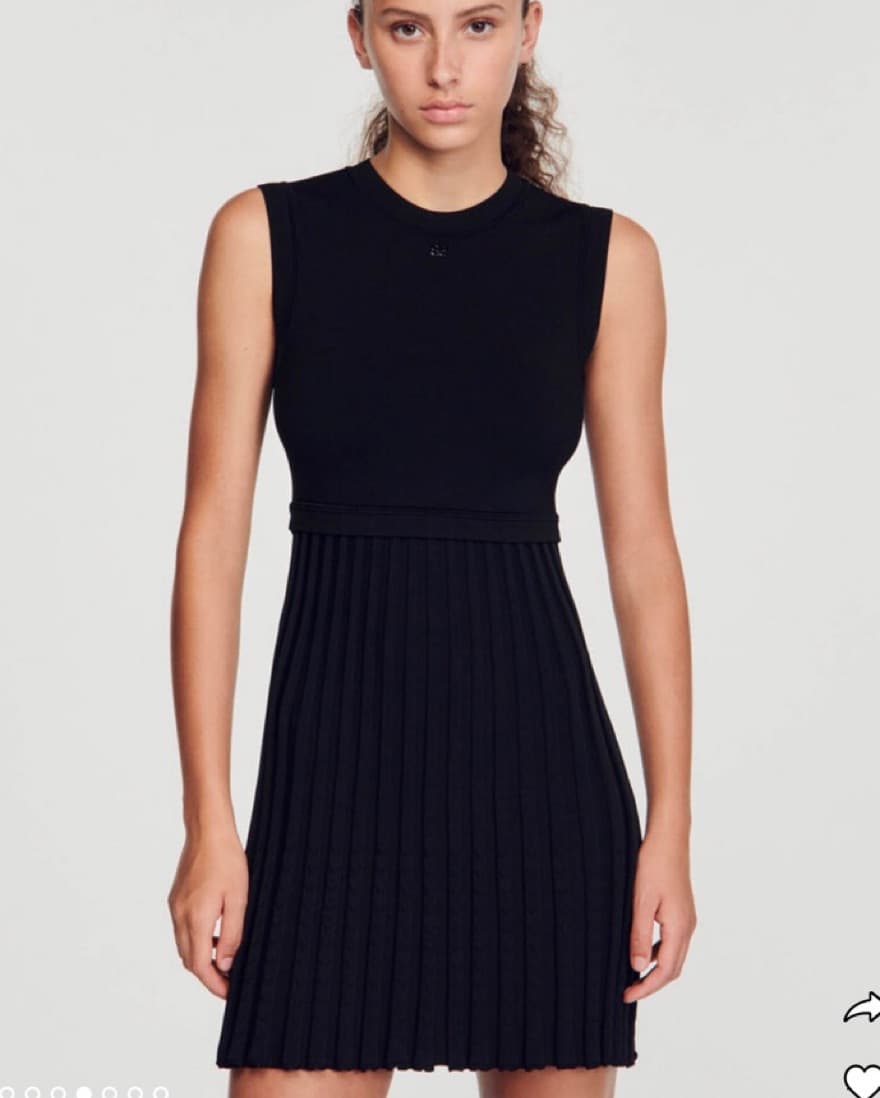 Sandro Knitted Dress - Image 2