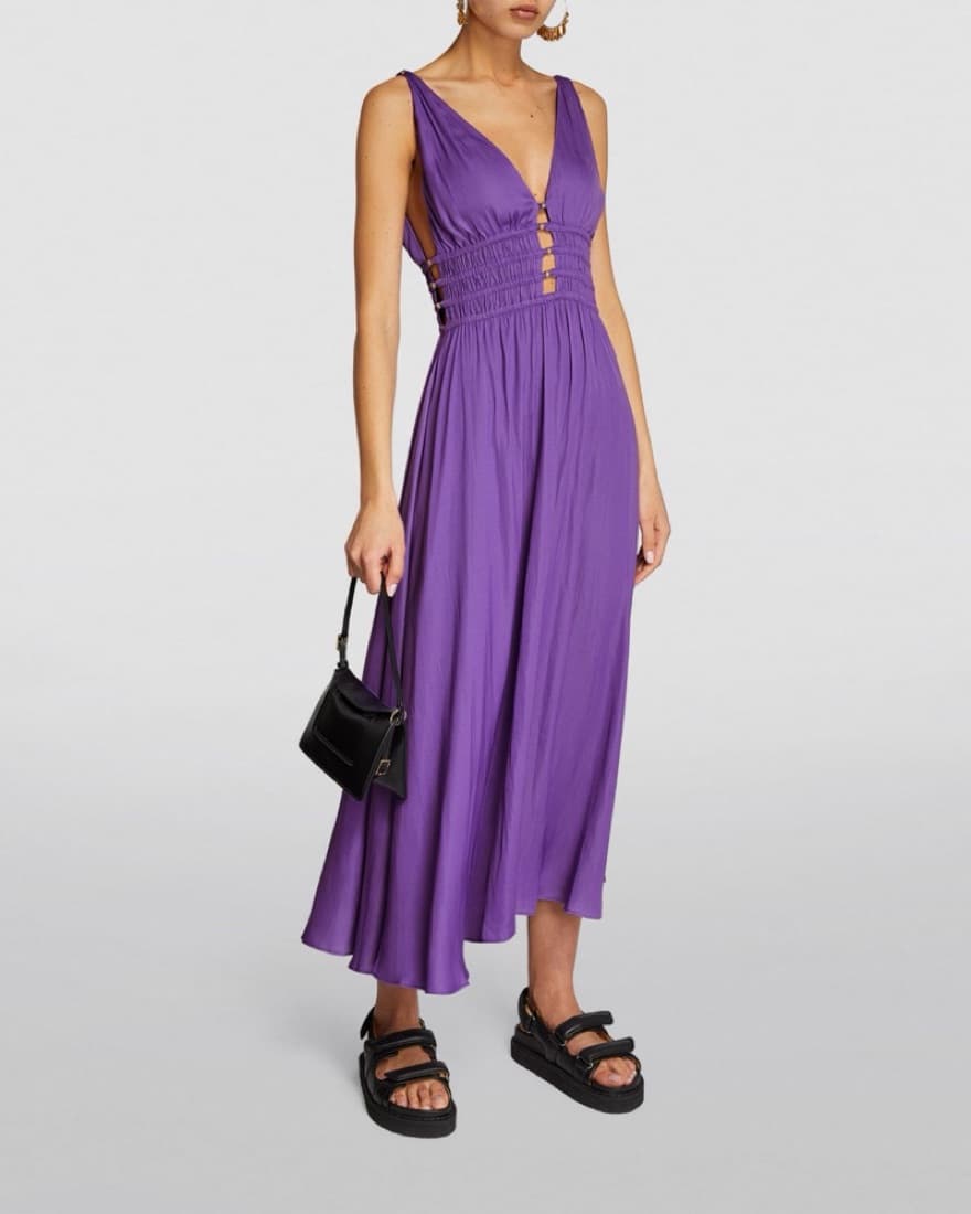 Maje Satin Midi - Image 3
