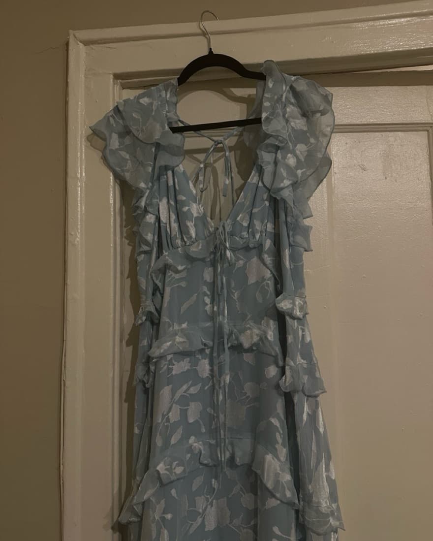 ASOS DESIGN Curve Floral Tiered Dress - Image 5