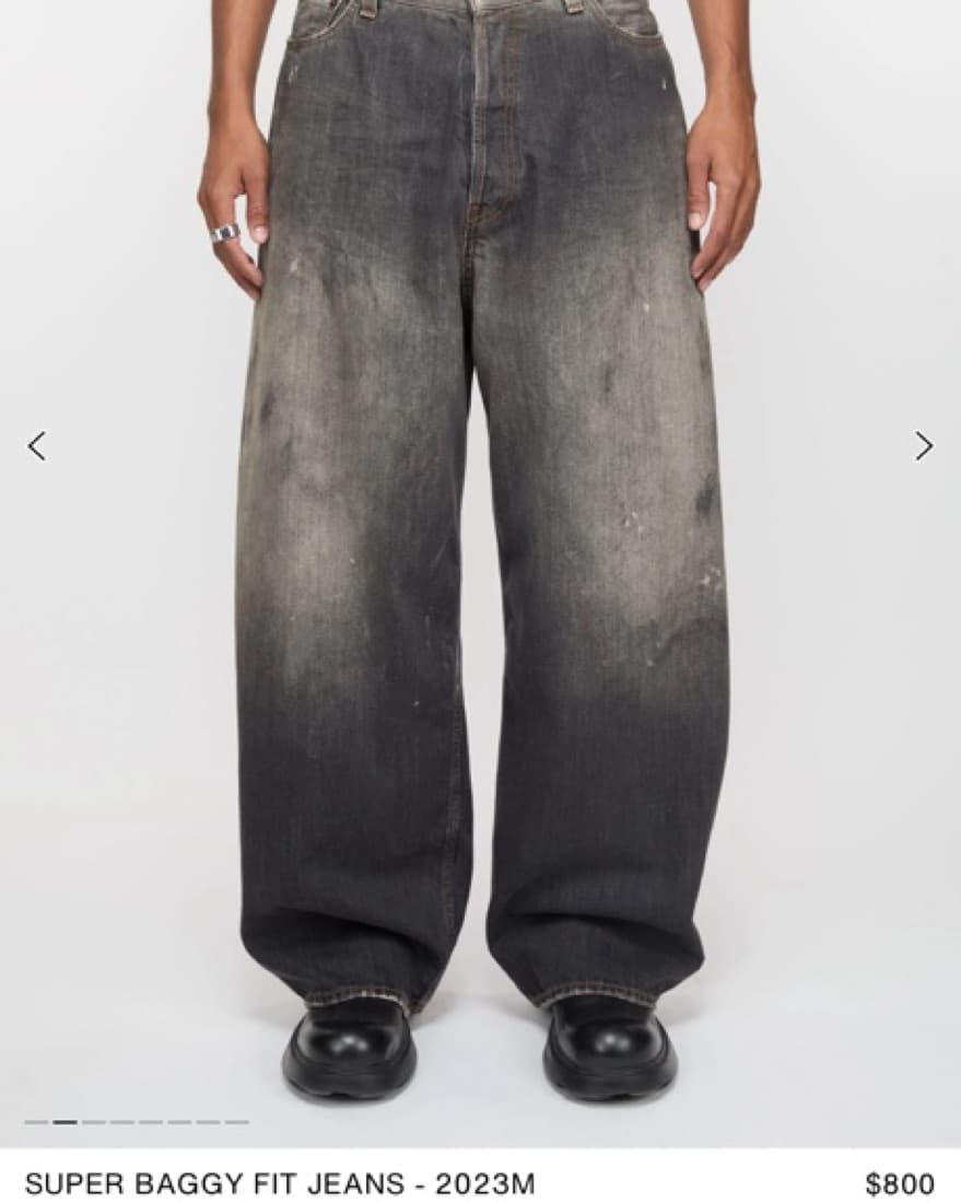 Acne Studios Baggy Jeans  - Image 2