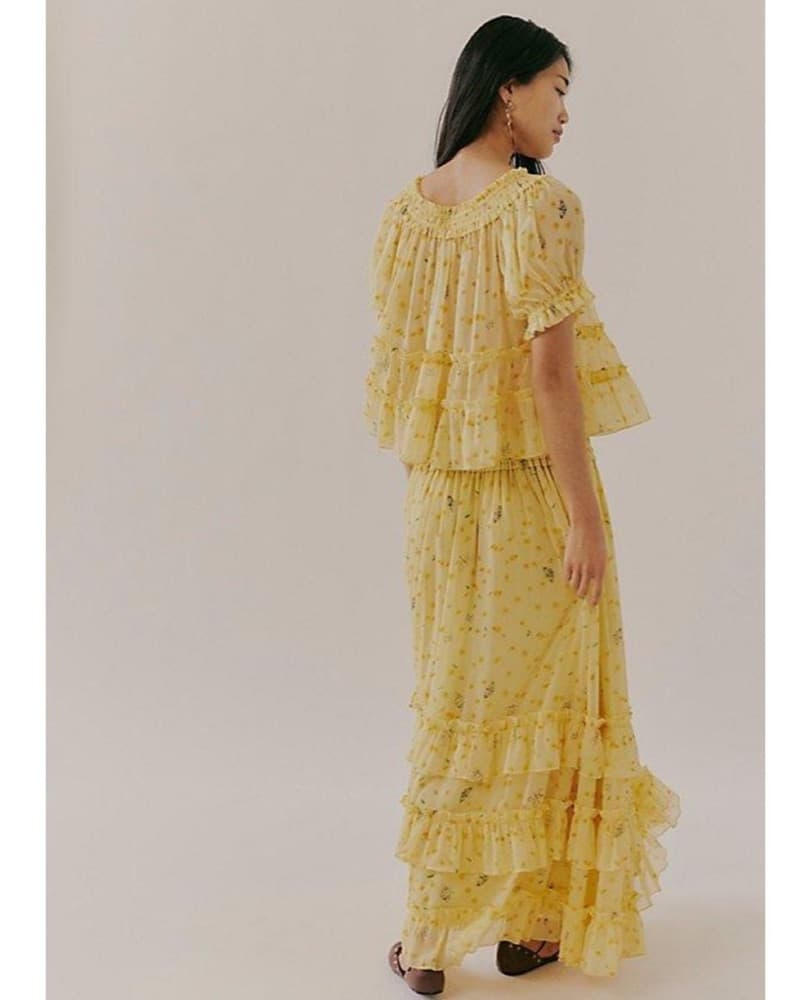 Free People Morning Mist Set - Yellow - Image 2