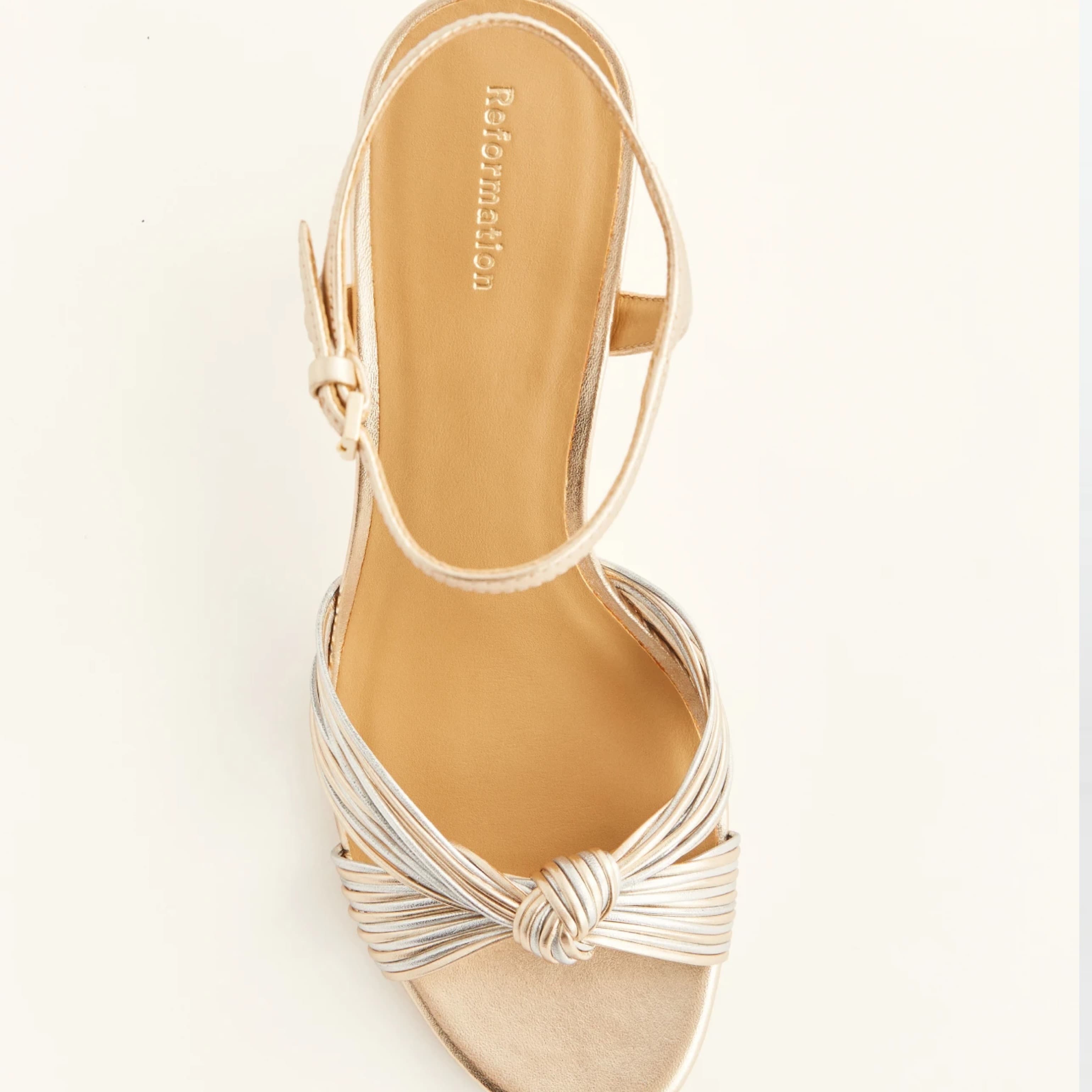 REFORMATION— Petra Cylinder Heel - Image 4