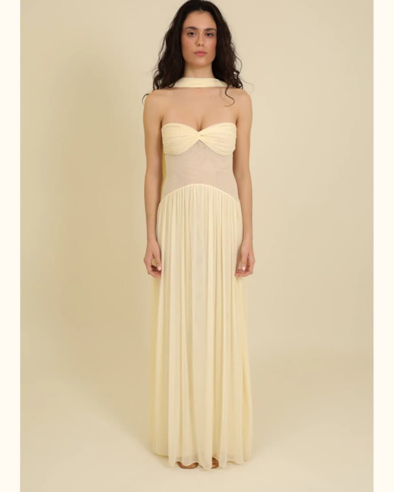Raphaella Santana Ophelia Dress In White - Image 2