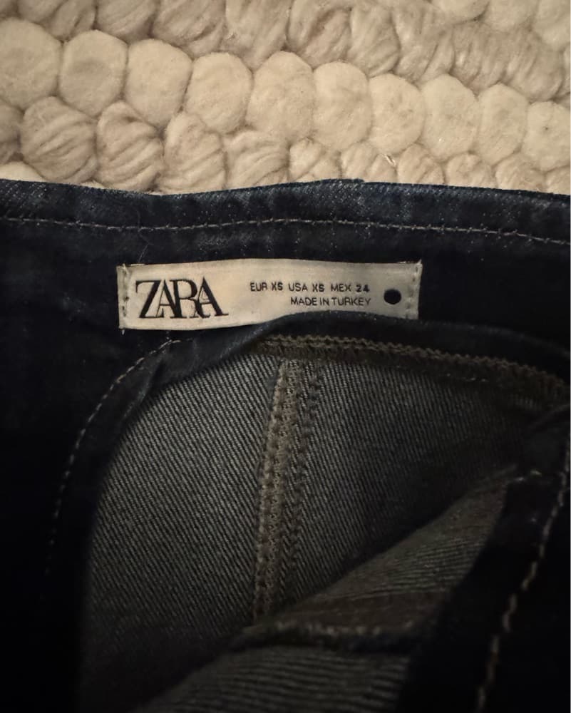 Zara Denim Corset - Image 4