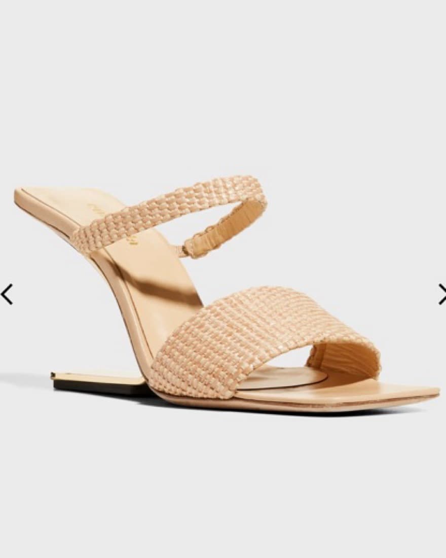 Cult Gaia Rene Raffia Heel - Image 3