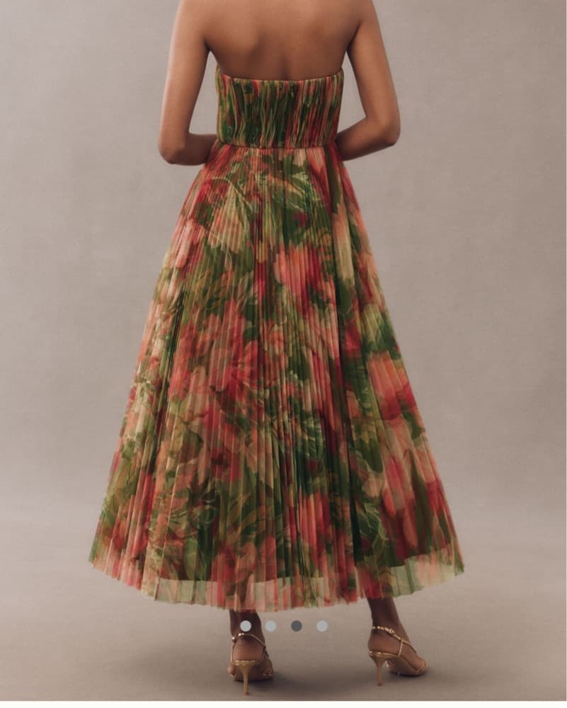 Hurch Corene Floral Tulle A-line Dress - Image 4