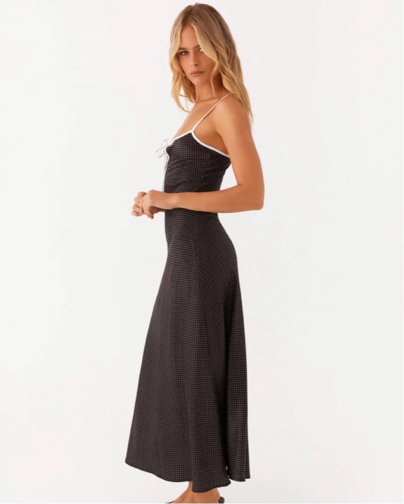 Peppermayo Sistine Polka Dot Midi Dress - Image 2