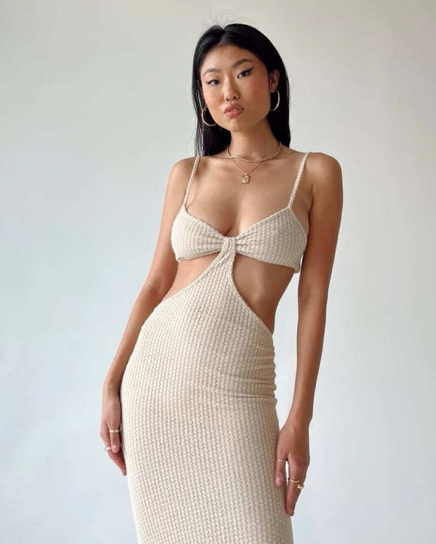 Maxi Crochet Dress - Image 2