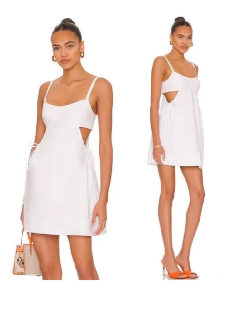 L’Academie Edita Dress In White - Image 3