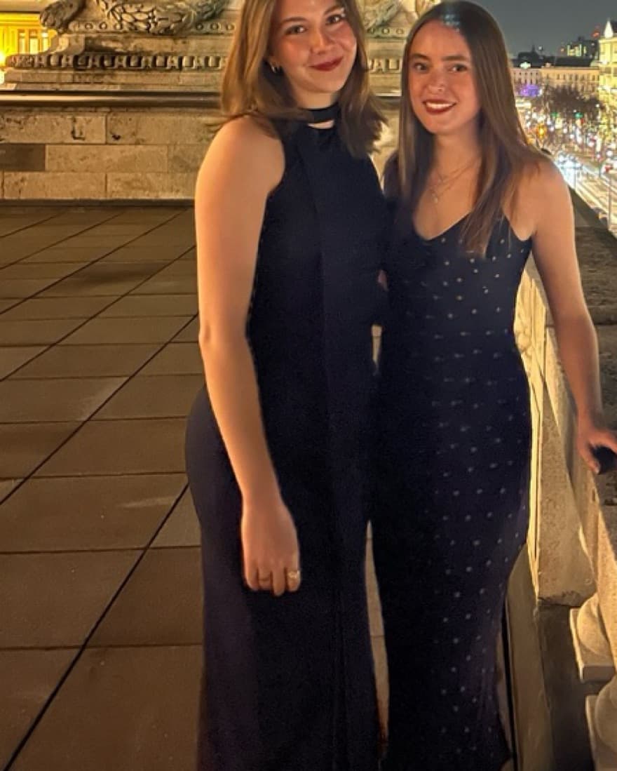 Zara Black Maxi Dress With Tie Scarf - Image 2