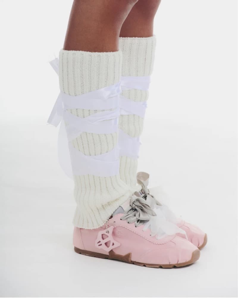 Naked Wolfe Pink Ballet Sneakers  - Image 4