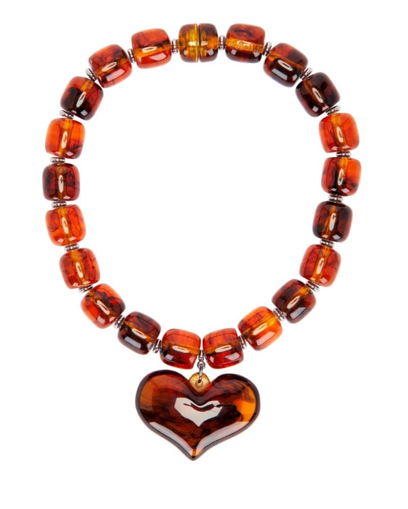 Julietta Amore Necklace in Brown - Image 1