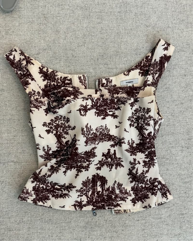IMOGENE CORSET - BROWN TOILE - Image 3