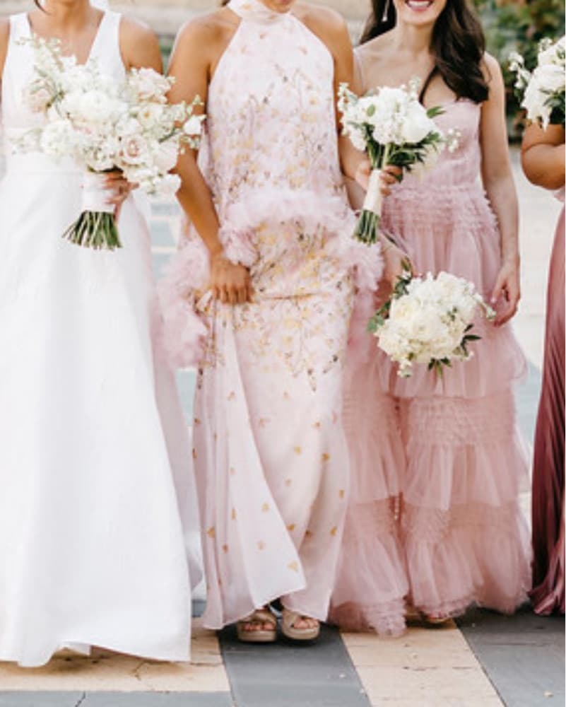 Tulsia Capelet Maxi Dress In Pink Multi  - Image 2