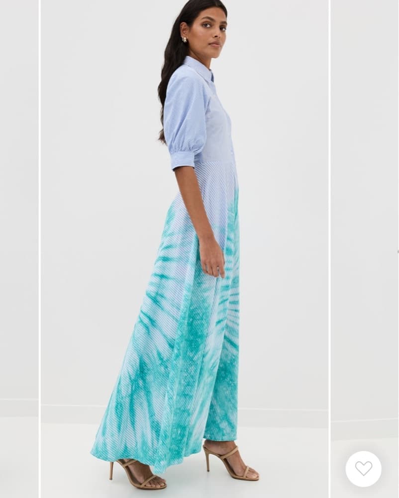 Busayo Dayo Tie-Dyed Cotton Maxi Dress - Image 2