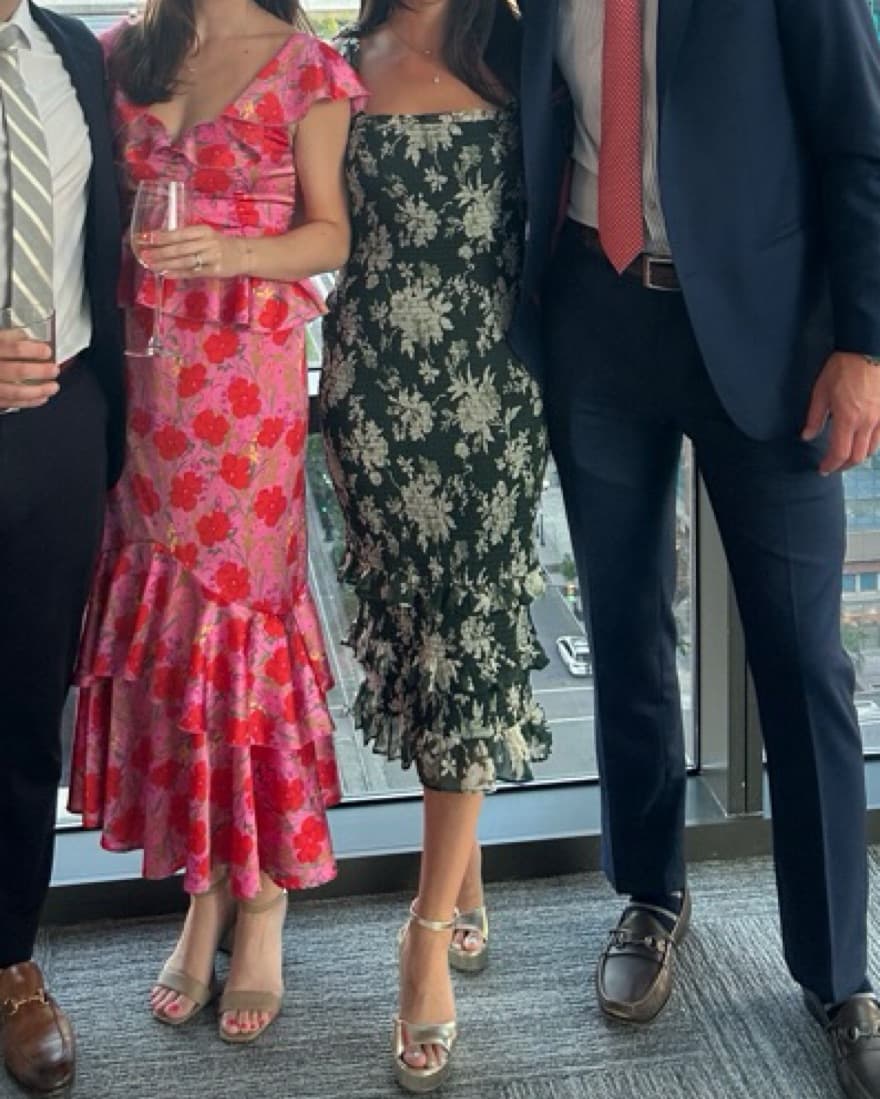 Abercrombie Floral Fitted Midi - Image 2