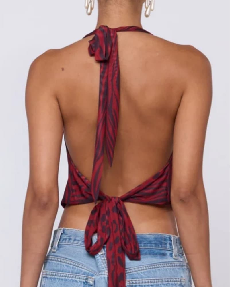 Resa Lea Top In Vixen - Image 3