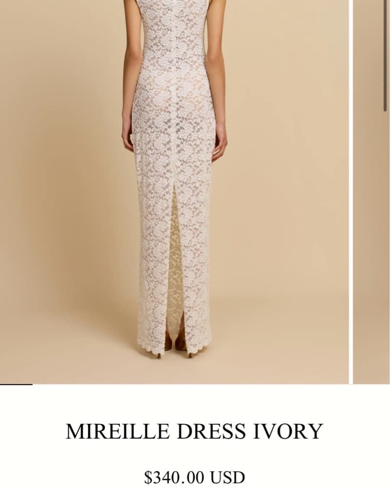 Arcina Ori Lace Maxi Dress - Image 2
