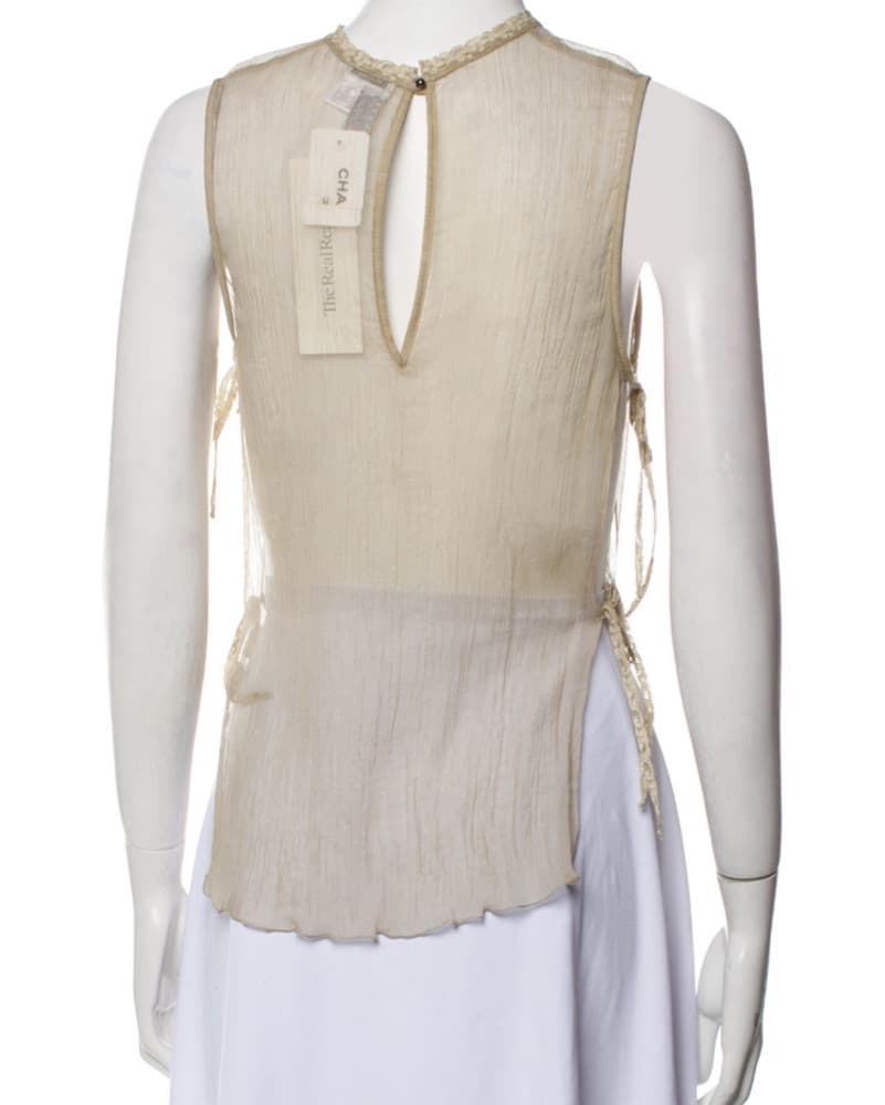 Chanel Sheer Vintage Top  - Image 3