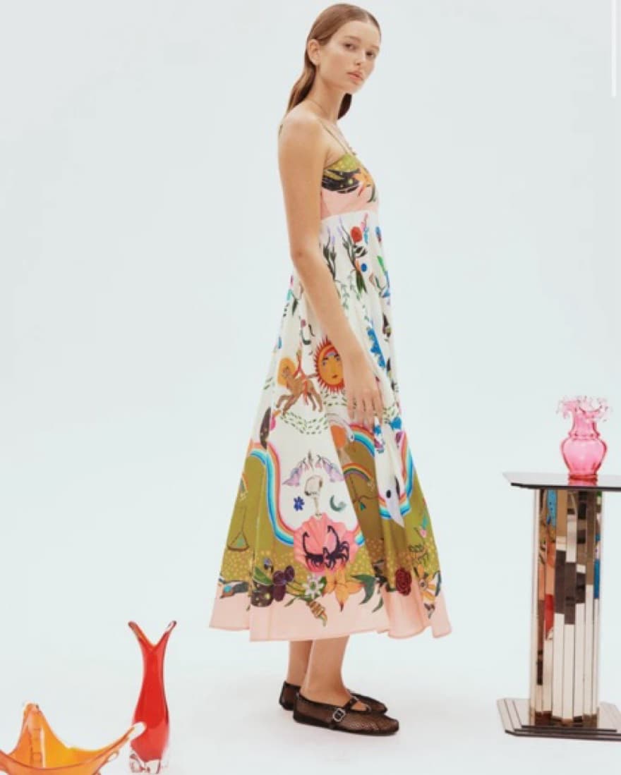 Alemais Evergreen Sundress - Image 3