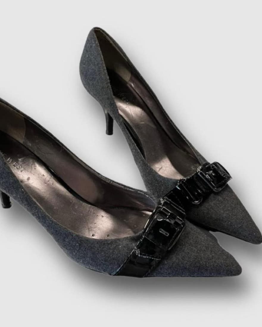 Vintage Nine West Kitten Heel - Image 1