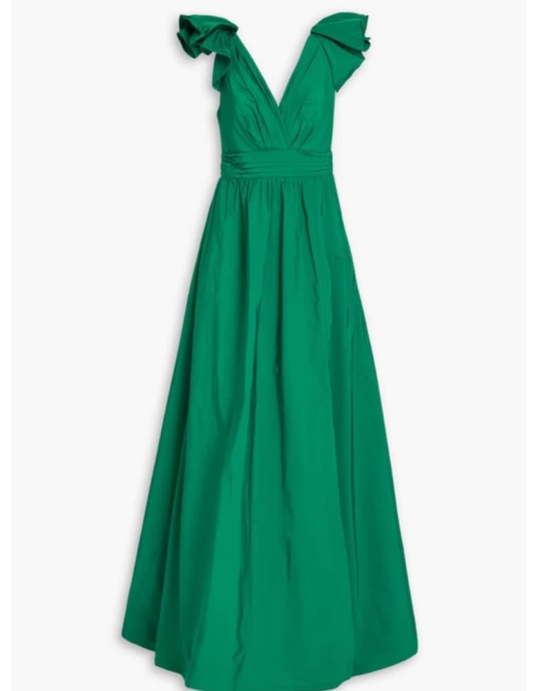 Stunning Emerald Green Maxi Dress - Image 2