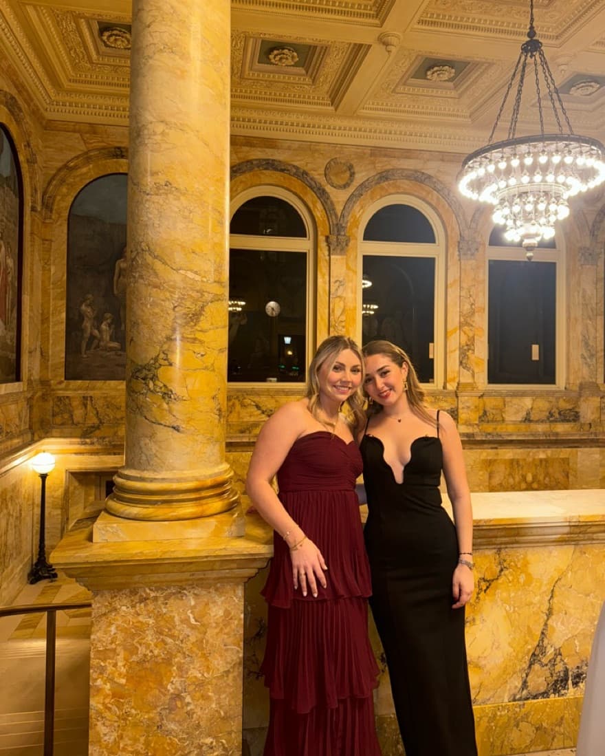 Long Black Gown - Image 2