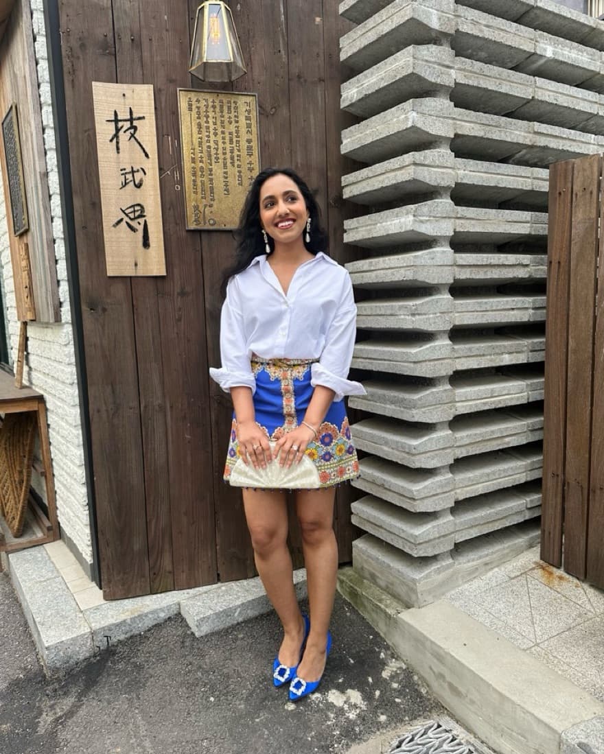 Zimmermann Belted Blue Mini skirt - Image 5