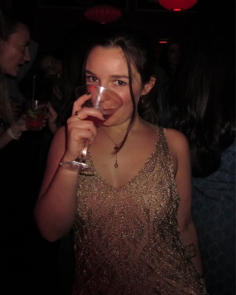 Ganni Metallic Gold Maxi Dress - Image 3