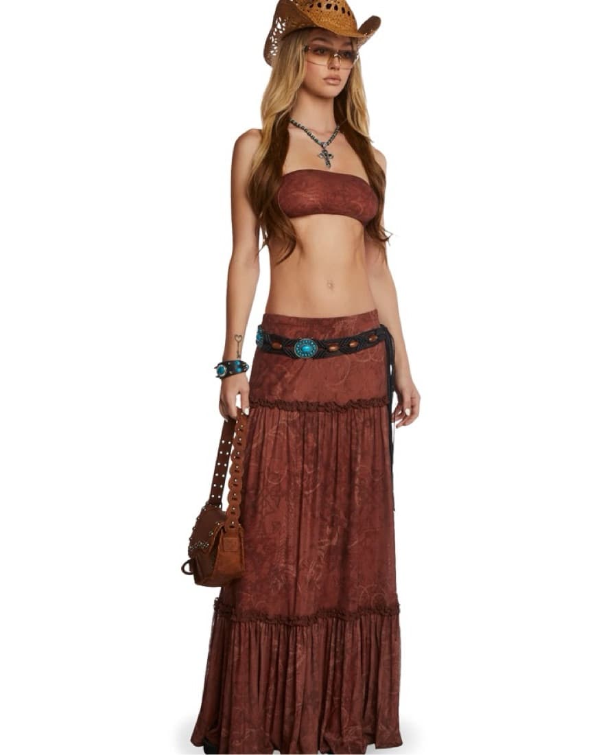 Generation Kiss Jade Maxi Skirt - Image 1