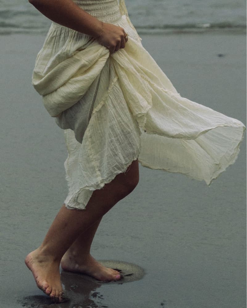 Beautiful Yellow Beach Dress - Image 3