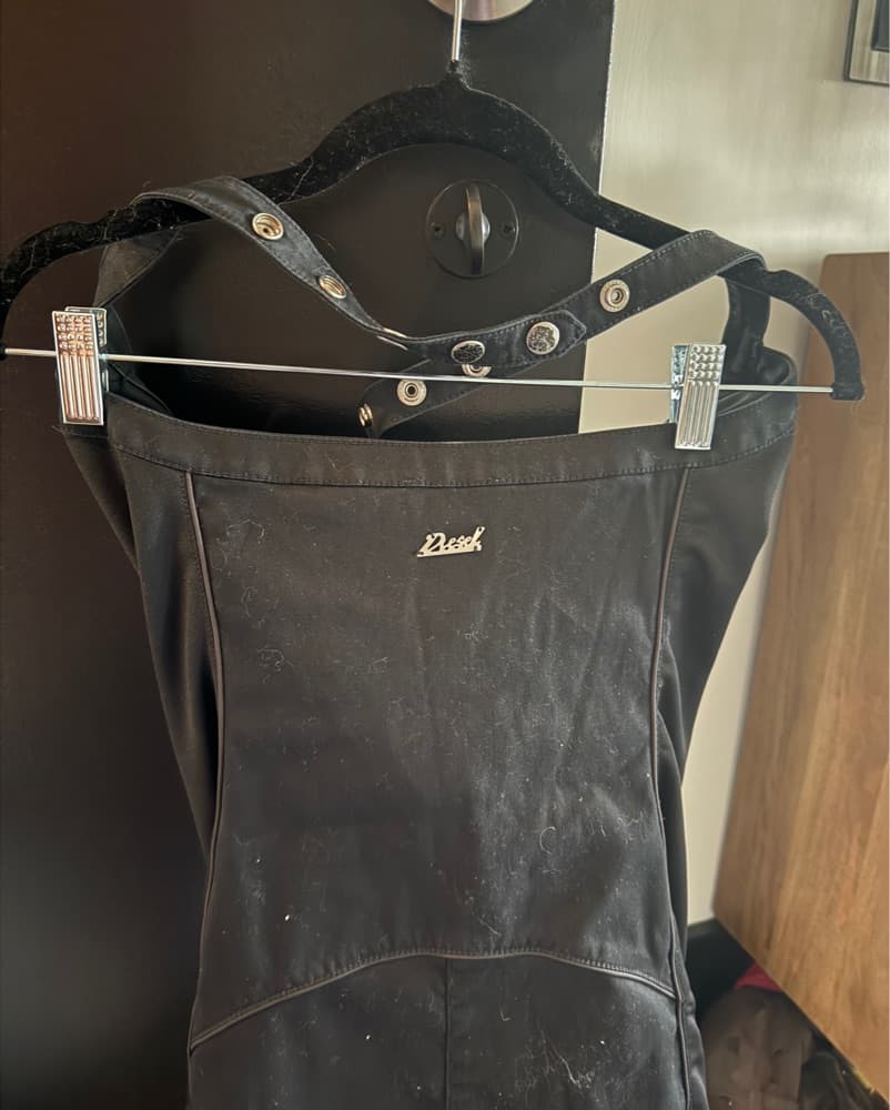 Diesel Chic Denim Zipper Dress - Image 3