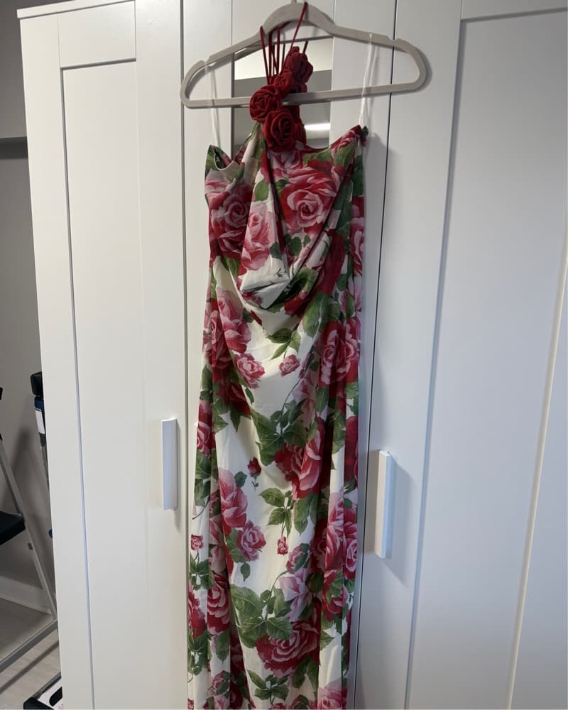 Rosalia Cowl Neck Maxi Dress - Image 1