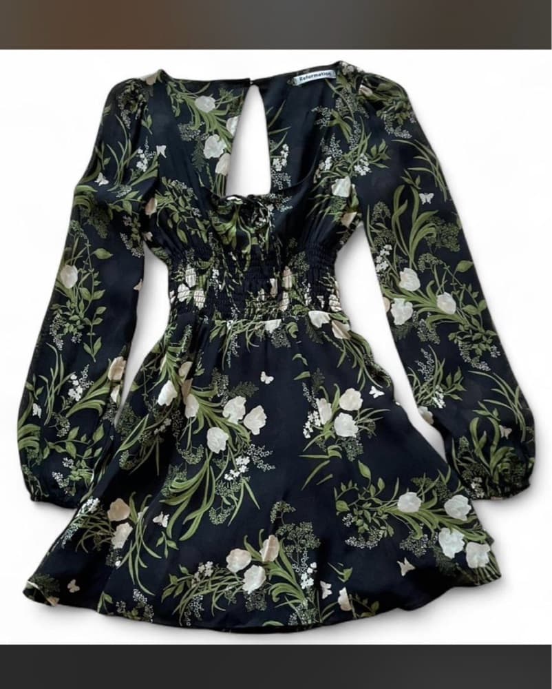 Reformation Wilder Mini Dress - Image 3